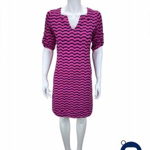 Ellie Kai Pink Dress Short Sleeve Size 8